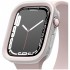 Чехол Elago Duo case для Apple Watch 4/5/6/SE/7/8 40/41 мм, цвет Прозрачный/Розовый (EAW41DUO-TRLPK)