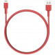 Кабель Aukey USB to Lightning MFi 1.2 м, цвет Красный (CB-BAL1 RED)