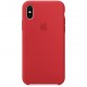Силиконовый чехол Apple для iPhone X, цвет Красный (PRODUCT)RED (MQT52ZM/A)