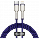 Кабель Baseus Cafule Series Metal Data Cable Type-C to Lightning PD 20W 2 м, цвет Фиолетовый (CATLJK-B05)