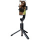 Монопод-трипод для селфи Baseus Lovely Uniaxial Bluetooth Folding Stand Selfie Stabilizer, цвет Черный (SULH-01)