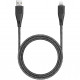 Кабель EnergEA Bazic GoCharge USB-A to Lightning MFI C89 1.2 м, цвет Черный (CBL-GCAL-BLK120)