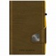 Кожаный кошелек TRU VIRTU CLICK&SLIDE Caramba Mossgreen, цвет Темно-зеленый/Золотой (SP-cr-green)