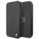 Чехол-книжка BMW Signature Logo Imprint Booktype Leather для iPhone 11, цвет Черный (BMFLBKSN61LLSB)