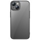 Чехол Baseus Glitter PC case + Tempered glass для iPhone 14 Plus, цвет Черный (ARMC021001)