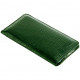 Кожаный кошелек Alexander Croco Edition (клетка Фарадея), цвет Зеленый