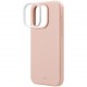 Чехол Uniq LINO (Magsafe) для iPhone 15 Pro, цвет Розовый (IP6.1P(2023)-LINOHMPNK)
