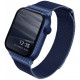 Ремешок Uniq Dante Strap Steel для Apple Watch 38/40/41 мм, цвет Синий (40MM-DANBLU)