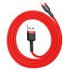 Кабель Baseus Cafule Cable USB - Lightning 2.4 A 1 м, цвет Красный (CALKLF-B09)