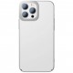 Чехол Baseus Glitter case PC with metal armor для iPhone 13 Pro Max, цвет Серебристый (ARMC000512)
