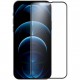 Защитное стекло Nillkin FogMirror 2.5D 0.33 mm (матовое) для iPhone 13/13 Pro/14 с черной рамкой (6902048222724)