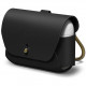 Кожаный чехол Elago Genuine leather Hang case для AirPods Pro, цвет Черный (EAPPLE-BK)