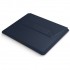 Чехол Uniq Oslo V.2 PU leather Magnetic Laptop sleeve/foldable stand для ноутбуков 14&quot;, цвет Темно-синий (Navy Blue) (OSLO(14)-NAVYBLUE)