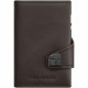 Кожаный кошелек TRU VIRTU CLICK&SLIDE Nappa Brown, цвет Коричневый/Серебристый (CL-brown)