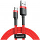 Кабель Baseus Cafule Cable USB - Micro USB 1.5 A 2 м, цвет Красный (CAMKLF-C09)