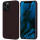 Чехол Pitaka MagEZ Case для iPhone 12 Pro Max, цвет Черный/Красный (Twill) (KI1203PM)