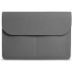 Чехол Bustha JUMP Flap Sleeve Leather для MacBook Air/Pro 13"/14" (18/22), цвет Каменный (Stone) (BST755372)