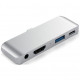 Переходник Satechi USB-C Mobile Pro Hub, цвет Серебристый (ST-TCMPHS)
