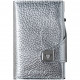 Кожаный кошелек TRU VIRTU CLICK&SLIDE Silver Metallic, цвет Серебристый металлик/Серебристый (CL-mt-silver)