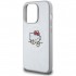 Чехол Hello Kitty PU Leather Kitty Asleep Hard (MagSafe) для iPhone 15 Pro, цвет Серебристый (HKHMP15LPMHSKS)