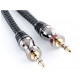 Аудио кабель Eagle Cable Deluxe Mini(m)-Mini(m) 3.2 м, цвет Черный (10071032)