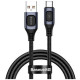 Кабель Baseus Fast Charging Cable USB - USB Type-C 5 A 1 м, цвет Серый (CATSS-A0G)