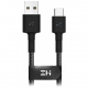 Кабель Xiaomi ZMI AL431 USB Type-C to USB PP Braided cable 2 м, цвет Черный
