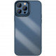 Чехол Baseus Crystal case PC/TPU для iPhone 13 Pro Max, цвет Синий (ARJT000803)