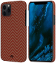 Чехол Pitaka MagEZ Case для iPhone 12 Pro Max, цвет Красный/Оранжевый (Herringbone) (KI1207PM)