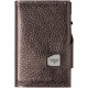 Кожаный кошелек TRU VIRTU CLICK&SLIDE Brown Metallic, цвет Коричневый металлик/Коричневый (CL-mt-brown)
