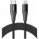 Кабель Anker PowerLine+ II USB Type-C - Lightning MFI 1.8 м, цвет Черный (A8653H11)