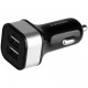 Автомобильное зарядное устройство Momax UC7 Dual Port USB Car Charger 2.4 A, цвет Черный