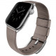 Кожаный ремешок Uniq Mondain Strap Leather для Apple Watch 42/44/45/49 мм, цвет Бежевый (44MM-MONBEG)
