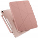 Чехол-книжка Uniq CAMDEN Anti-microbial для iPad Air 10.9 (2020), цвет Розовый (NPDA10.9GAR(2020)-CAMPNK)