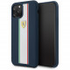 Чехол Ferrari On-Track Silicone case Stripes Hard для iPhone 11 Pro, цвет Синий (FESPIHCN58NA)