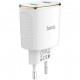 Сетевое зарядное устройство Hoco C60A QC3.0+2.4A USB Quick Charger, цвет Белый