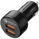Автомобильное зарядное устройство Aukey 2-USB 36W QC3.0 Car Charger, цвет Черный (CC-T8)