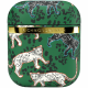 Чехол Richmond & Finch FW20 для AirPods 1&2, цвет "Зеленый леопард" (Green Leopard) (R41732)