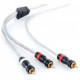 Сабвуферный кабель Eagle Cable High Standard Y-Sub 5 м, цвет Серебристый (20061050)