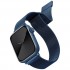Ремешок Uniq Dante Strap Mesh Steel для Apple Watch 49/45/44/42 мм, цвет Синий (45MM-DANCBLU)