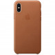 Кожаный чехол Apple для iPhone XS, цвет Золотисто-коричневый (MRWP2ZM/A)