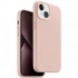 Чехол Uniq LINO для iPhone 14 Plus, цвет Розовый (Pink) (IP6.7M(2022)-LINOPNK)