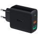 Сетевое зарядное устройство Aukey 30W USB-C Dynamic Detect, цвет Черный (PA-D1)