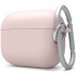 Чехол с карабином Elago Liquid Hang case для AirPods Pro, цвет Розовый (EAPPRH-HANG-PK)