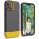 Чехол Elago GLIDE (TPU+PC) для iPhone 14 Plus, цвет Темно-серый/Желтый (ES14GL67-DGYYE)
