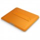 Чехол Uniq Oslo V.2 PU leather Magnetic Laptop sleeve/foldable stand для ноутбуков 14", цвет Горчичный (Mustard) (OSLO(14)-MUSTARD)