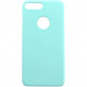 Чехол iCover Rubber для iPhone 7 Plus/8 Plus, цвет Голубой (IP7P-RF-SBL)