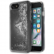 Чехол Guess Glitter Hard для iPhone 7/8/SE 2020, цвет Серебристый (GUHCI8GLUFLSI)