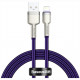 Кабель Baseus Cafule Series Metal Data Cable USB to Lightning 2.4A 1 м, цвет Фиолетовый (CALJK-A05)