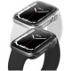 Чехол Uniq Glase для Apple Watch 7 45 мм (набор из 2 шт.), цвет Прозрачный/Серый (Frost/Smoke) (45MM-GLSDUALPK)